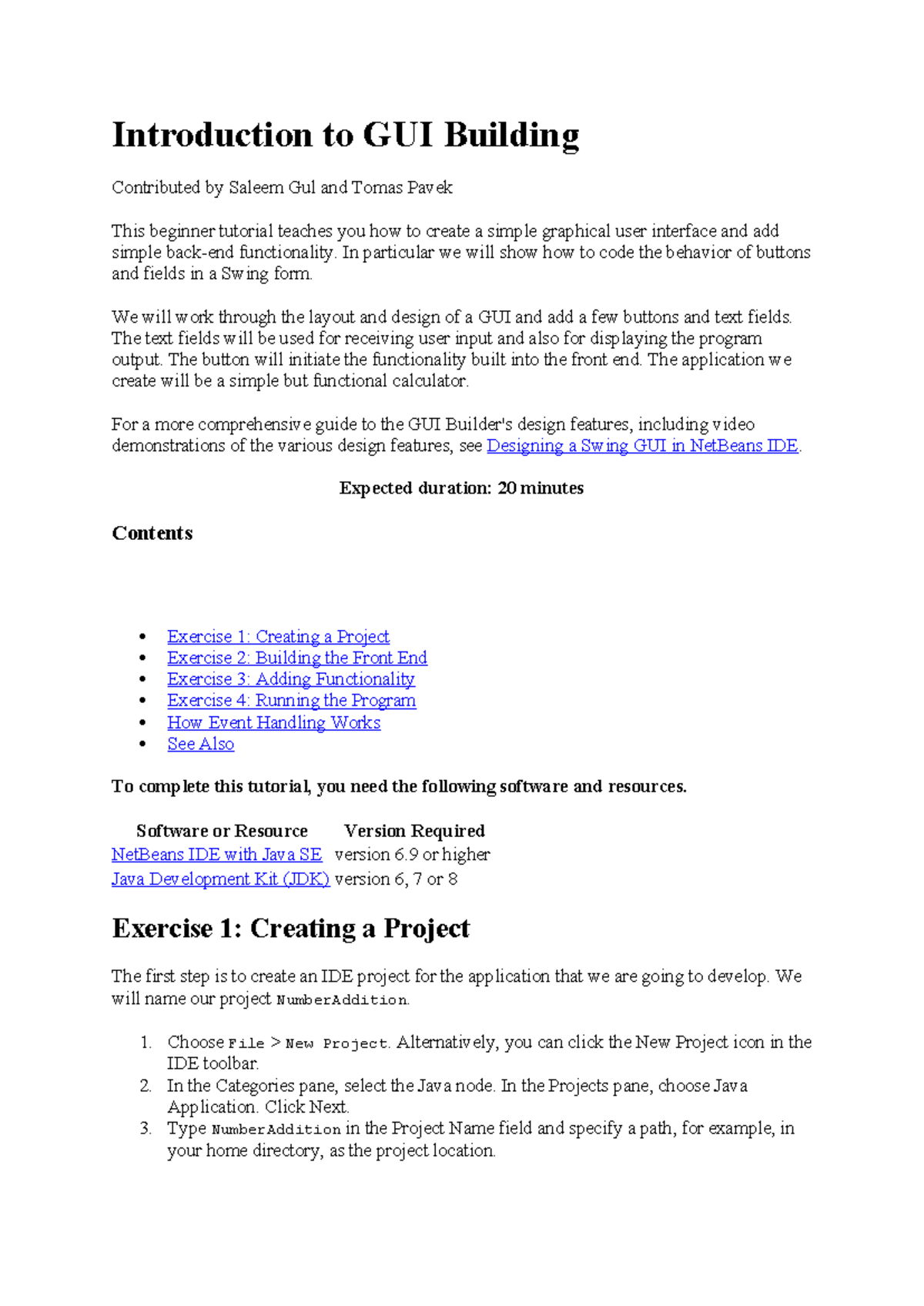 Introduction to GUI Building 105900 - Introduction to GUI Building ...