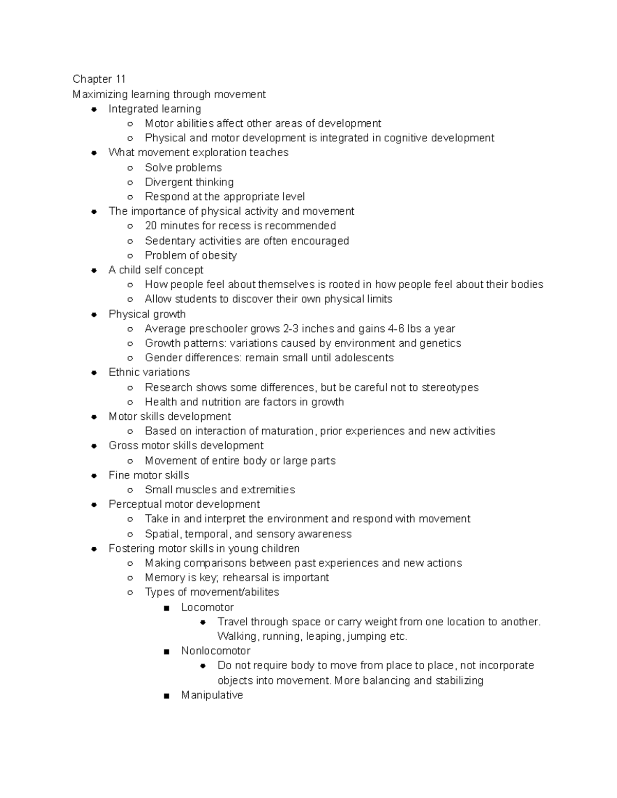 Chapter 11 Edu 202 - Professor Sowell - Chapter 11 Maximizing Learning 