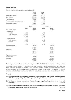 ACCA FM S22 Notes - Revision - ACCA Financial Management (FM ...