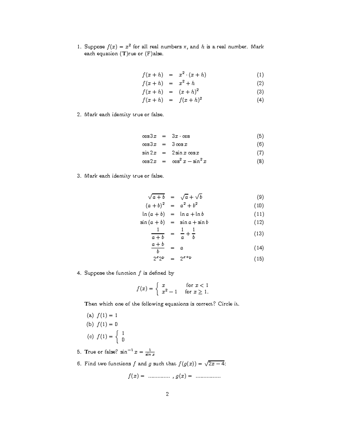 mat-270-algebra-review-questions-supposef-x-x-2-for-all-real