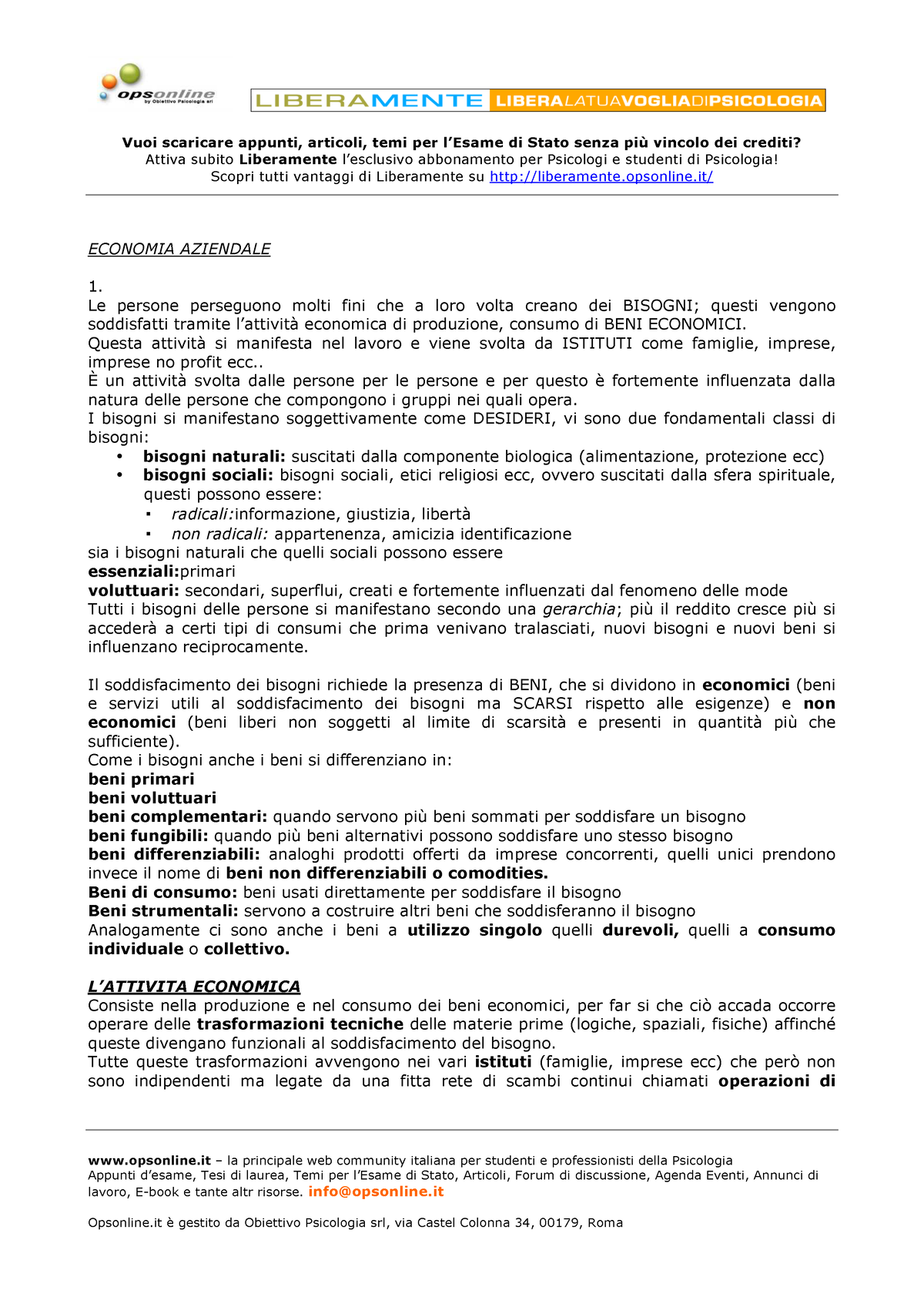 Corso Di Economia Aziendale Di Airoldi B - Attiva Subito Liberamente ...