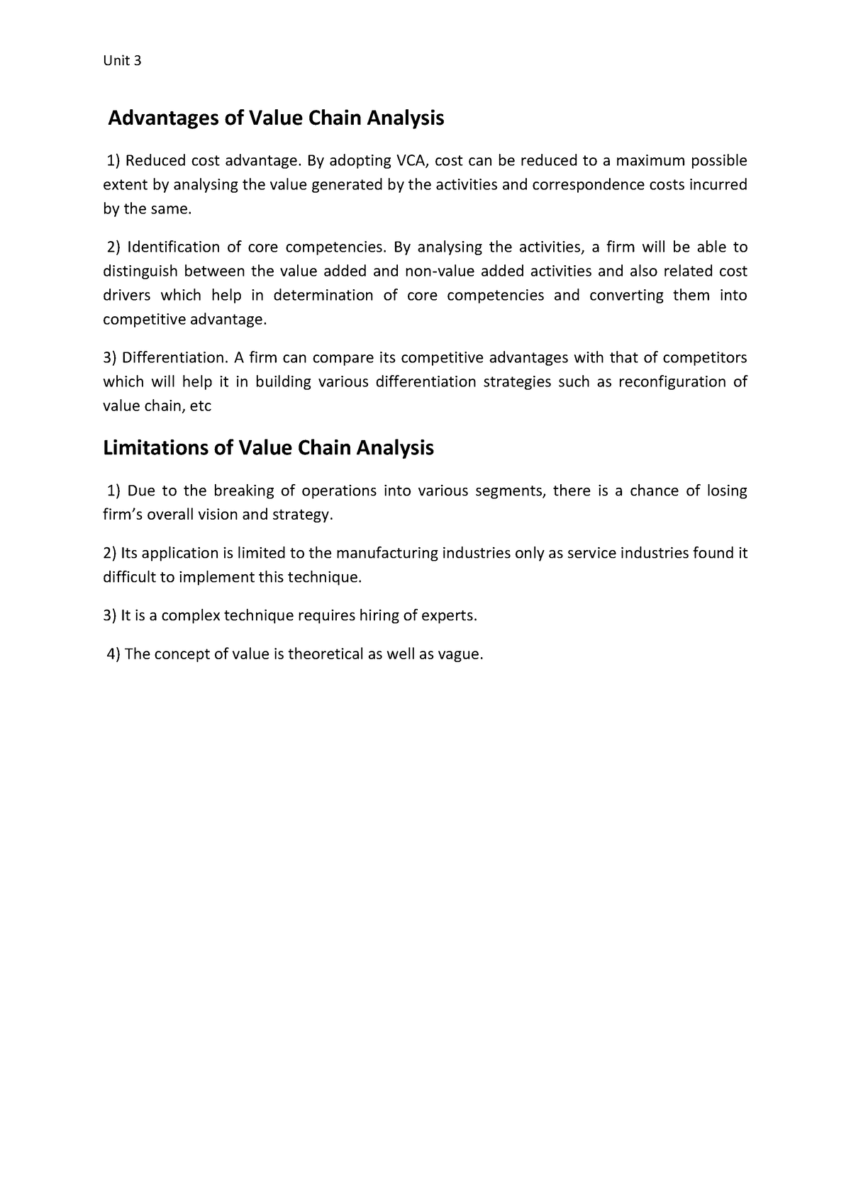 advantages-and-limitations-of-value-chain-analysis-unit-3-advantages-of-value-chain-analysis