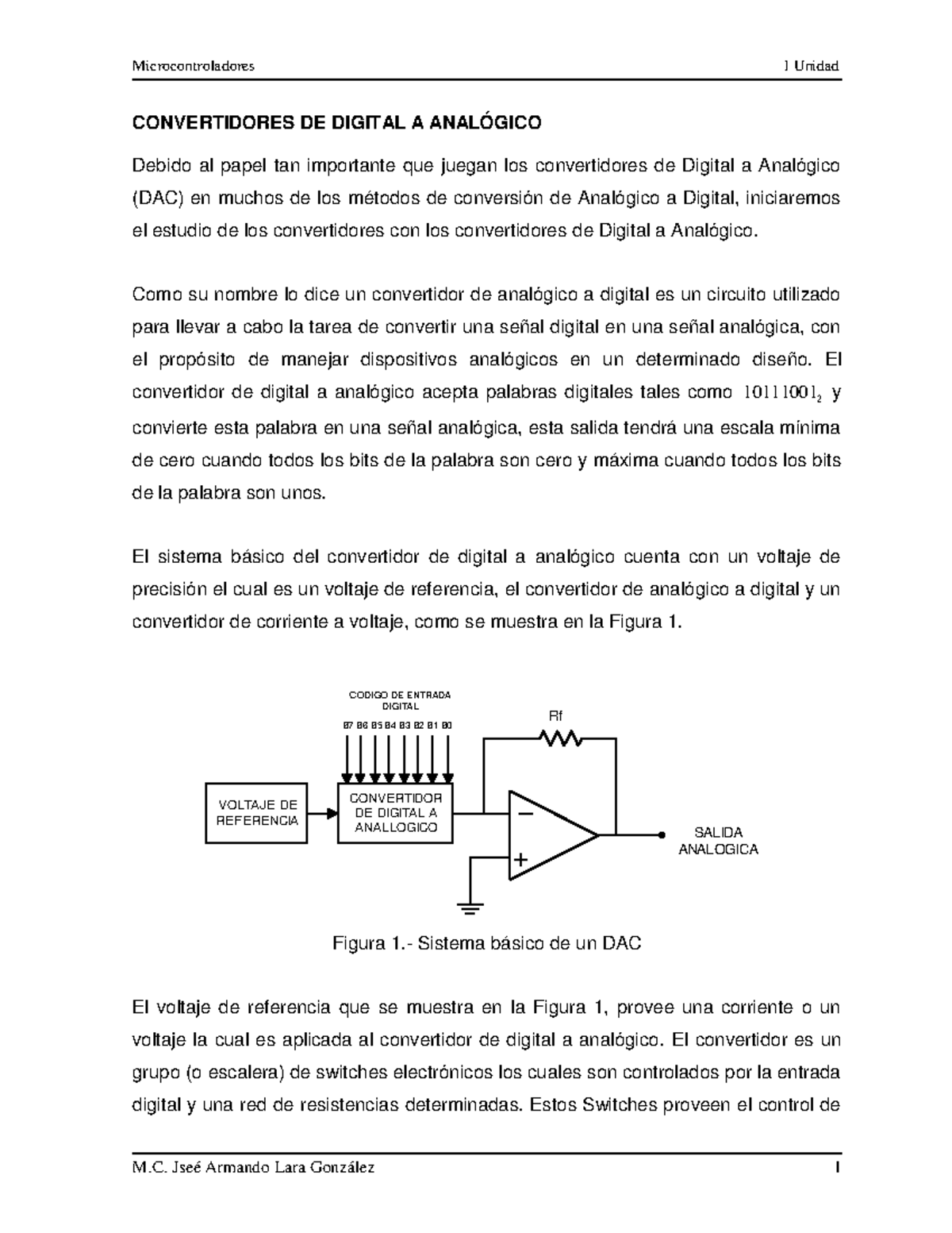 Convertidores - Como Su Nombre Lo Dice Un Convertidor De Analógico A ...