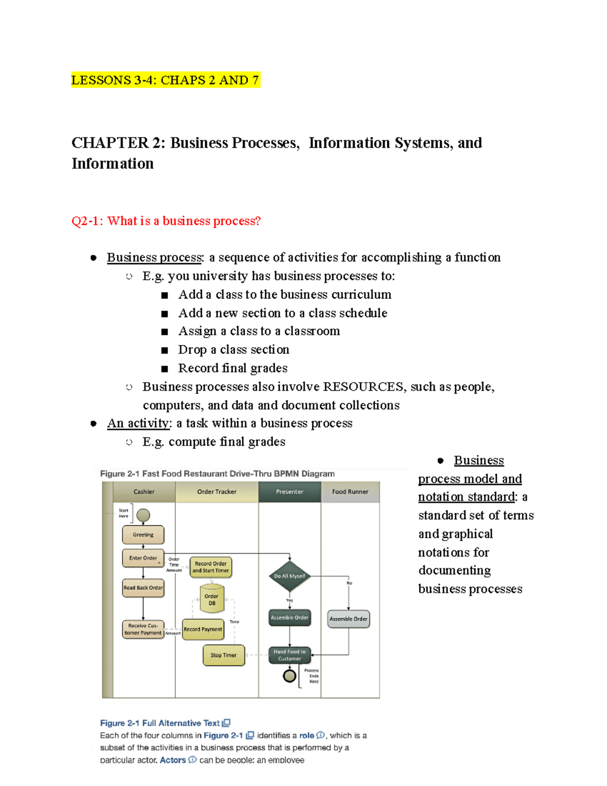 COMM 226 chapter 2 and chapter 7 - COMM 226 - Concordia - Studocu