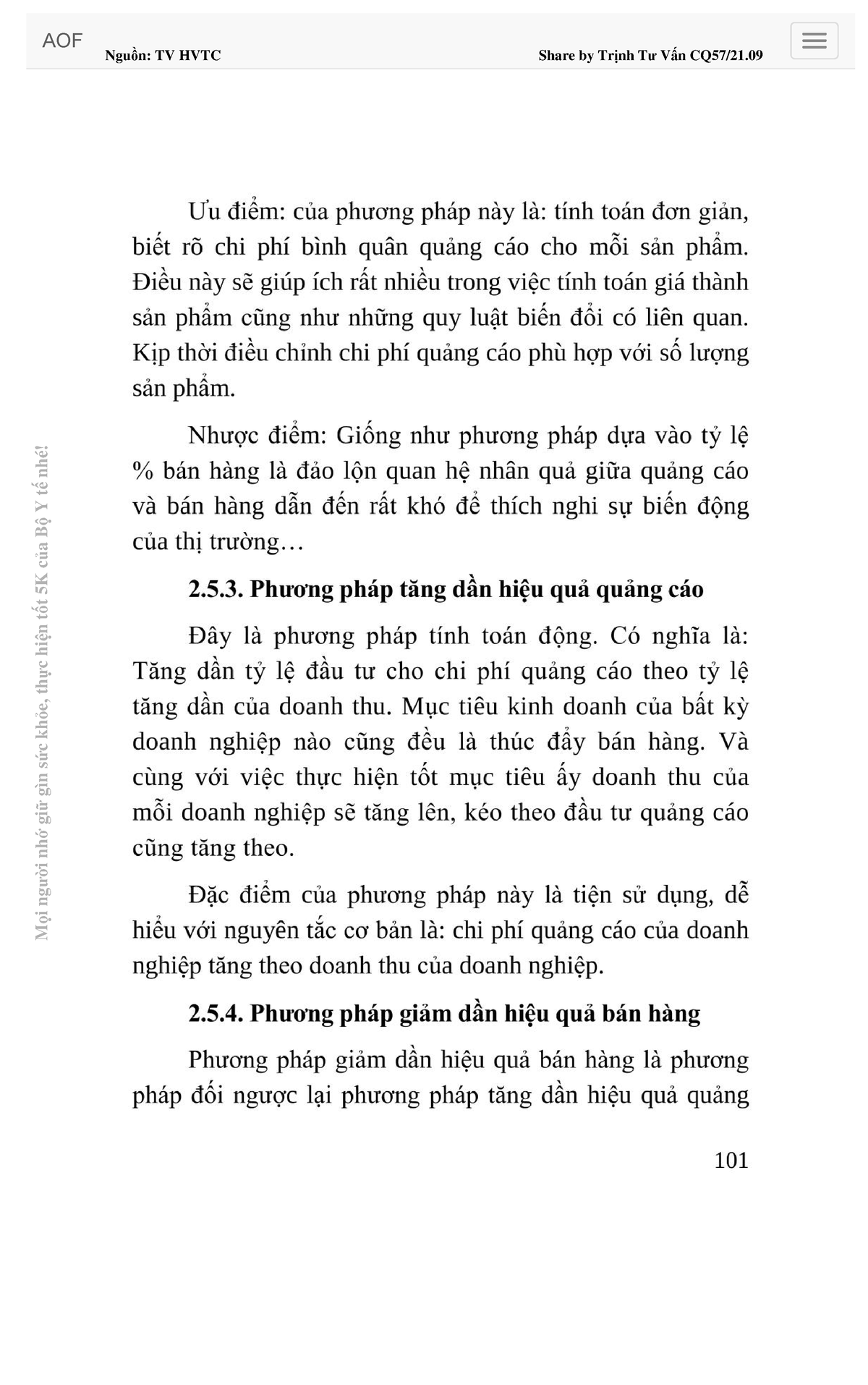 Qtqc 3 - Giáo Trình Nhé - ọ I Ng ườ I Nh ớ Gi ữ Gìn S ứ C Kh ỏ E, Th ự ...