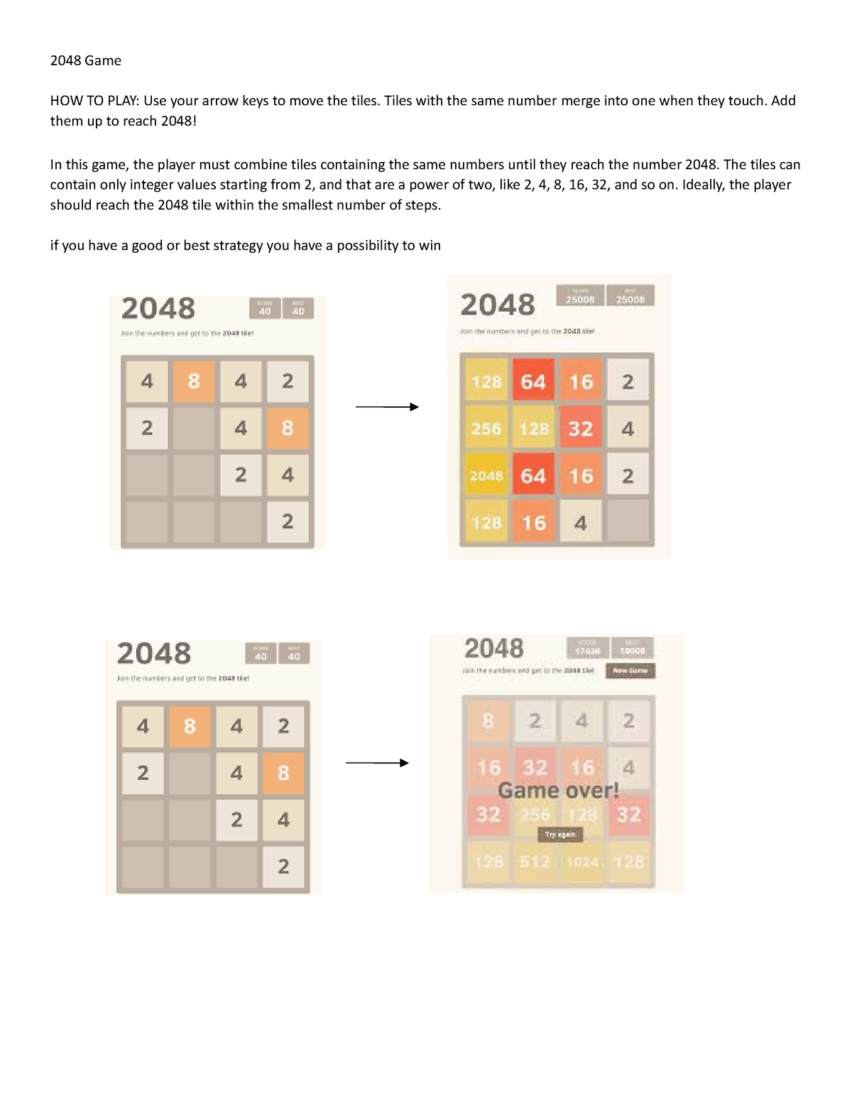 How To Beat 2048 (Best Strategy Tips For Beating 2048 Game Tile