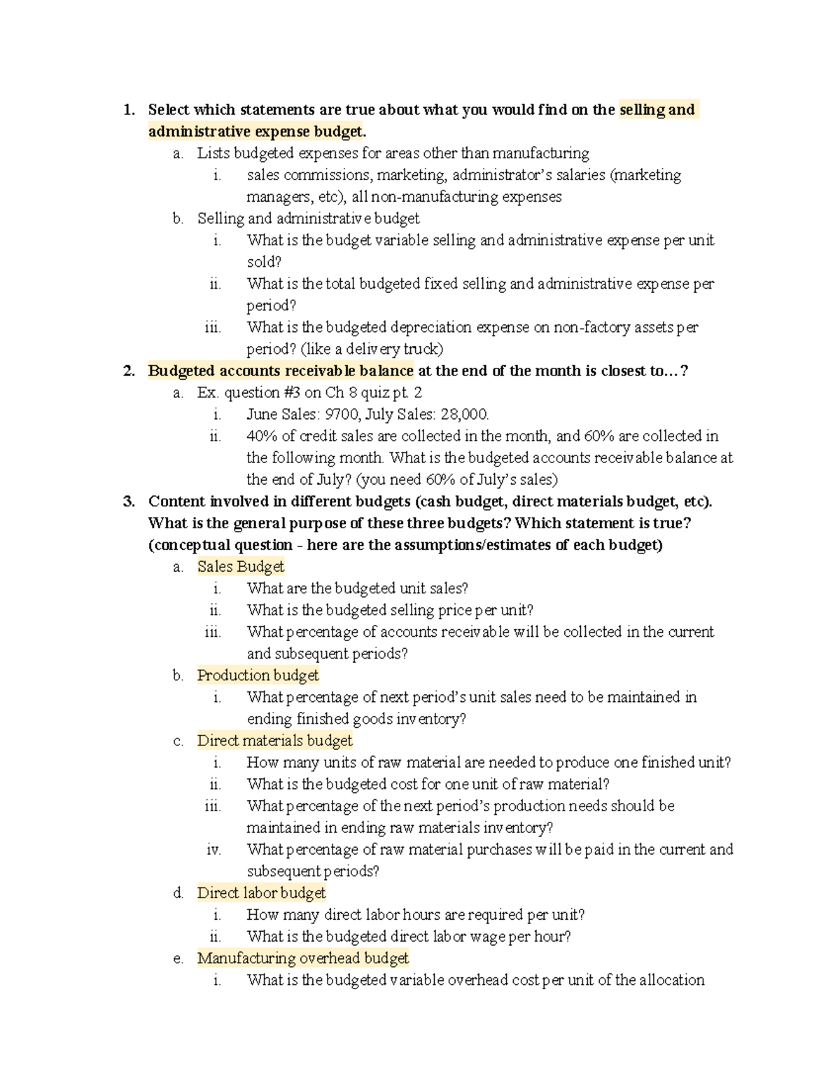 ACCT201B - Exam 2 Review Copy - Select Which Statements Are True About ...