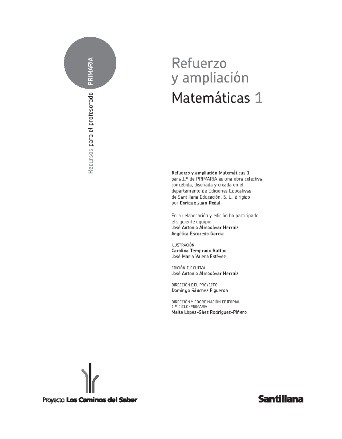 400933620 refuerzo y ampliacion matematicas 1 de primaria santillana ...