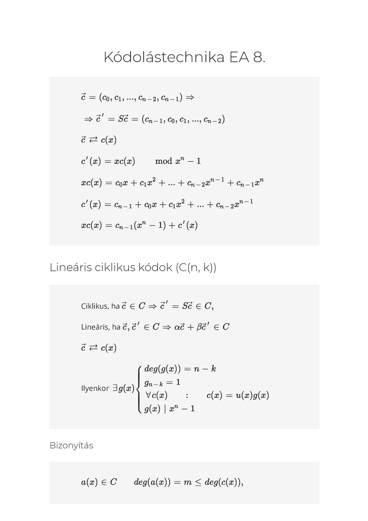 8 Lecture Notes 8 Coding Technology Studocu