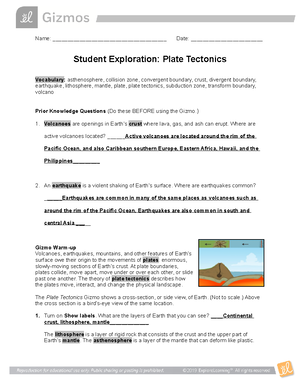 [Earthquake Recording Station Gizmo] Earthquakes 1Recording SE 2020 ...