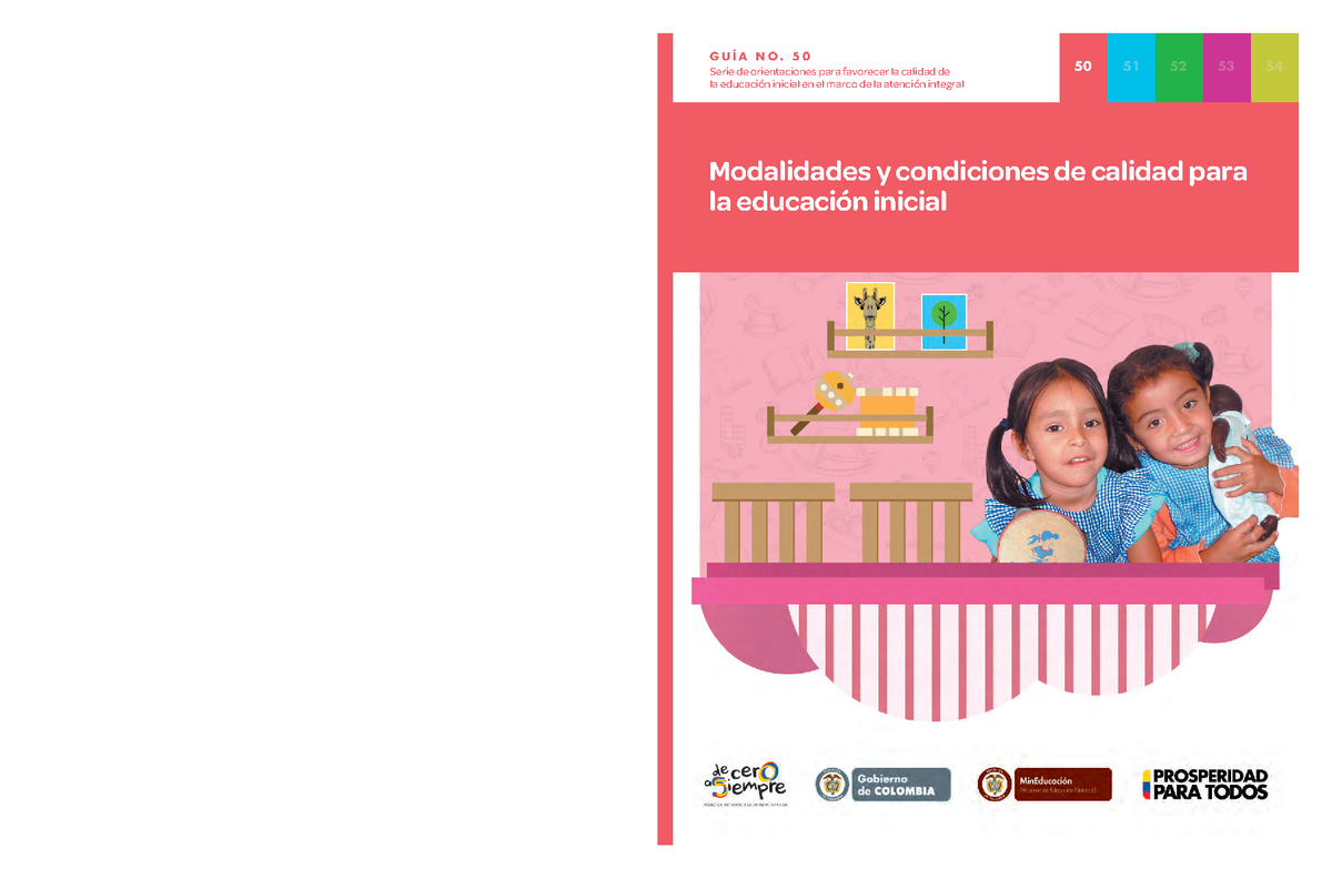 1 Lectura - GUÍA NO. 50 Serie de orientaciones para favorecer la ...