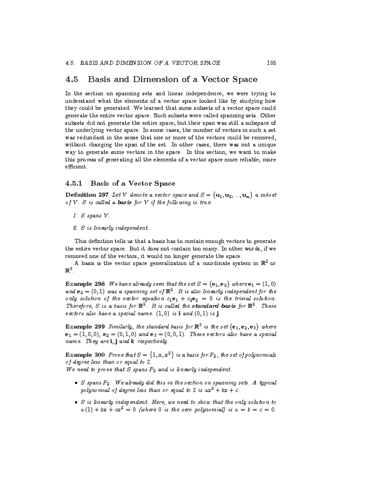Basis dimension probs solution for engineers - 4. BASIS AND DIMENSION ...