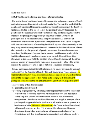 History And Background Of African Customary Law - ( Customary Law ...