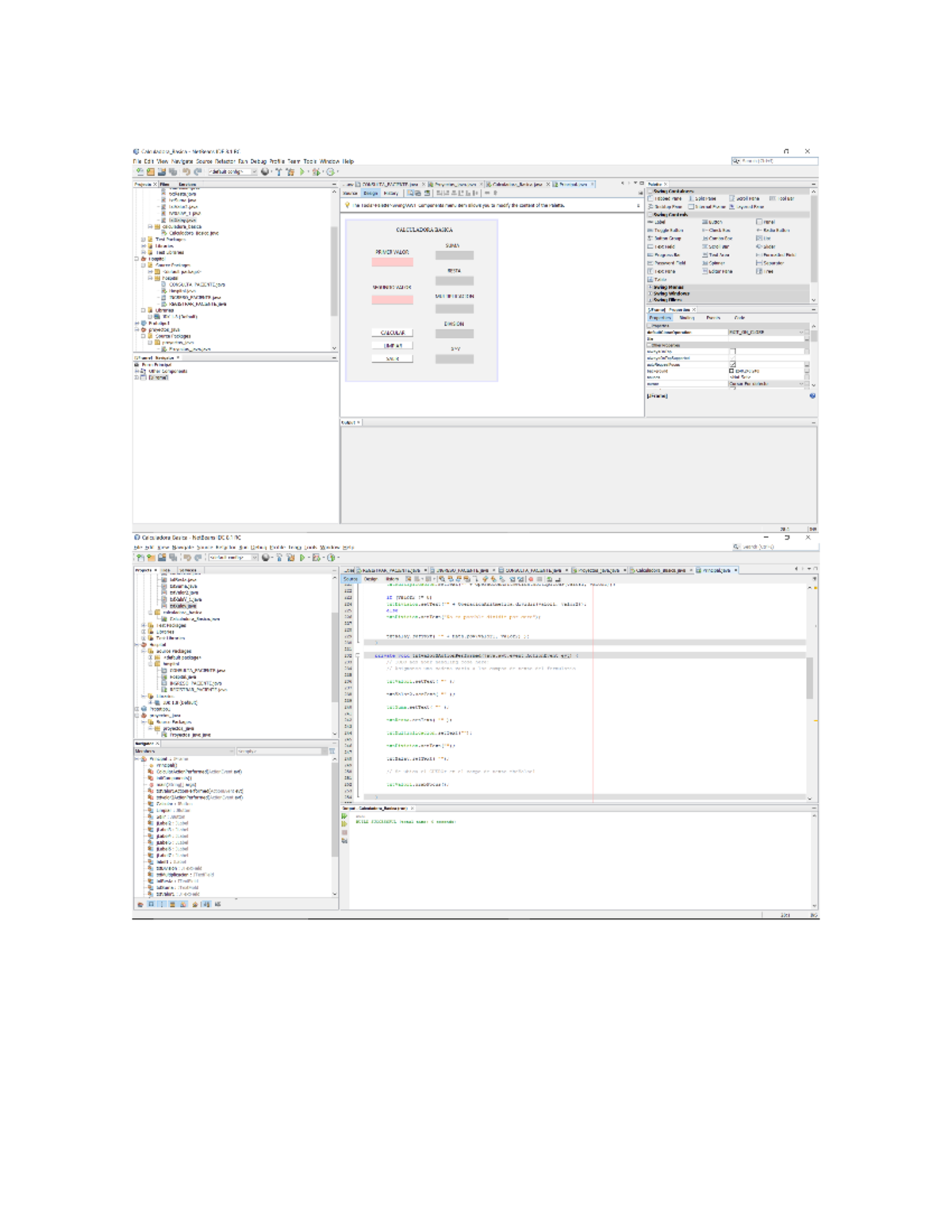 Calculadora Java - Richard malagon - Calculadora Basica NetBeans IDE 8 ...