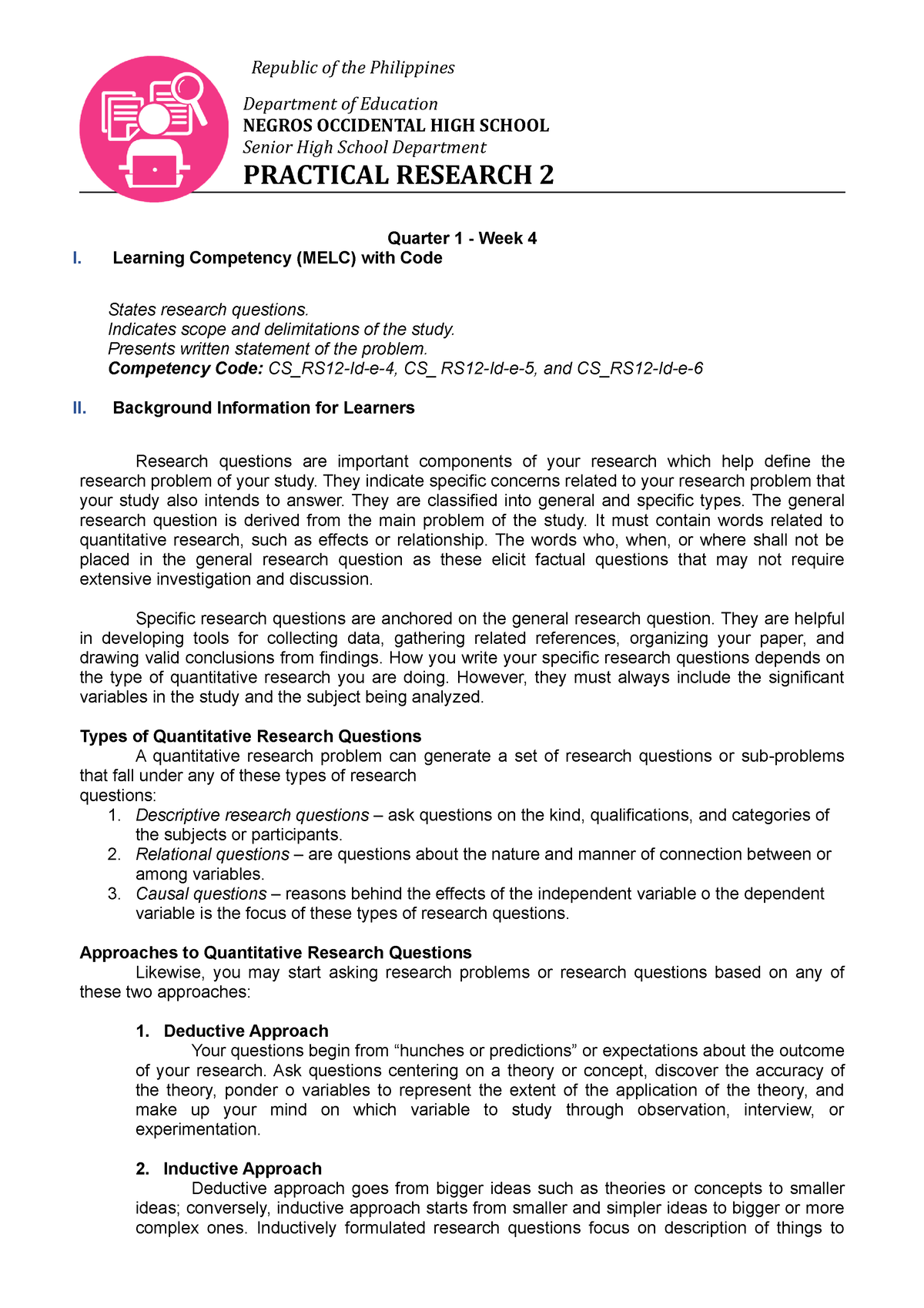 Practical Research 2 Q1 Week4 Notes Republic Of The Philippines   Thumb 1200 1698 