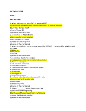 networks 511 assignment