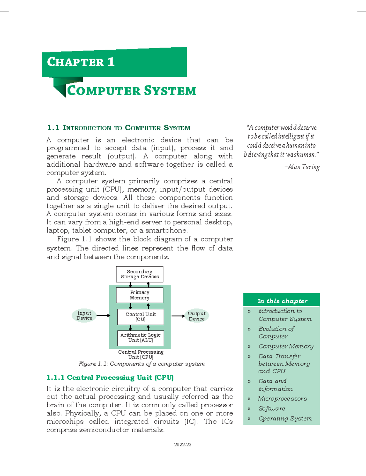 Chapter 1 - I need all notes for bachelor of science in computer ...