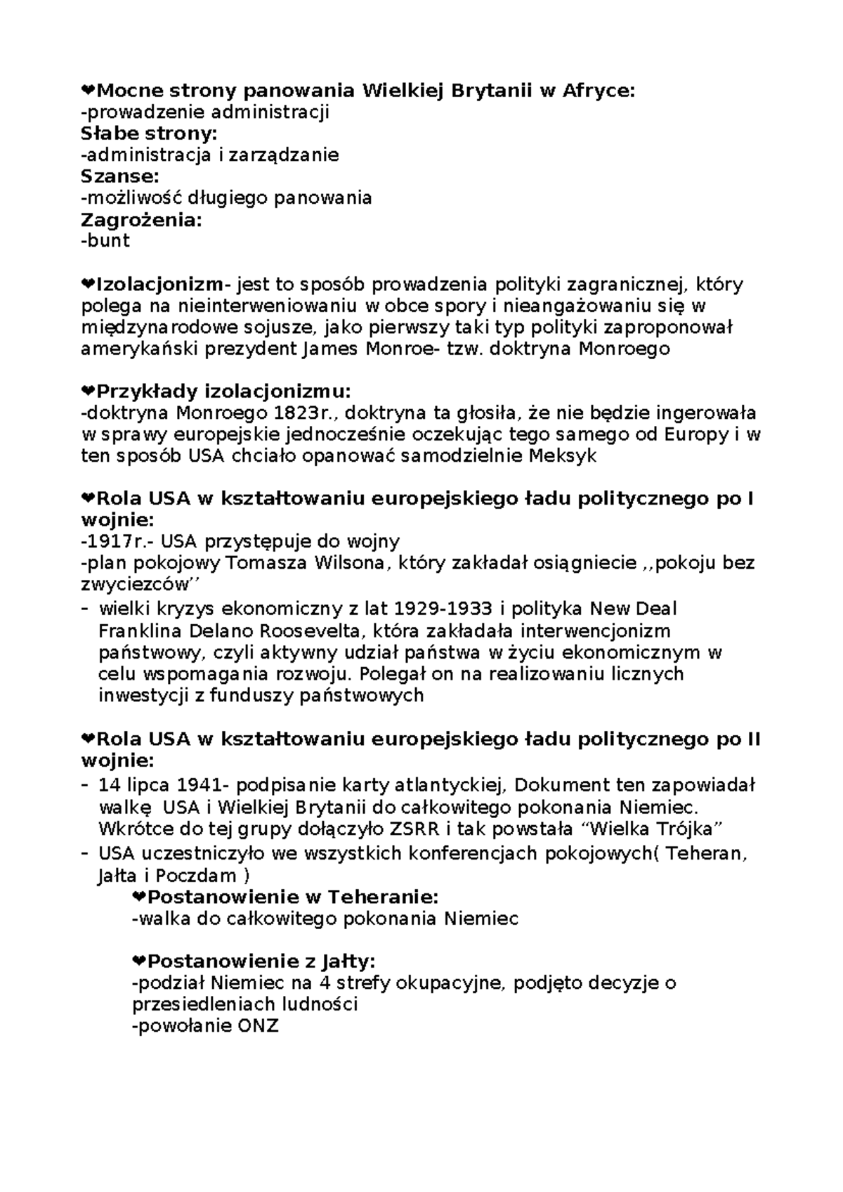 Polscy Władcy Sprawdzian Z Hisu W Liceum www.studocu.com