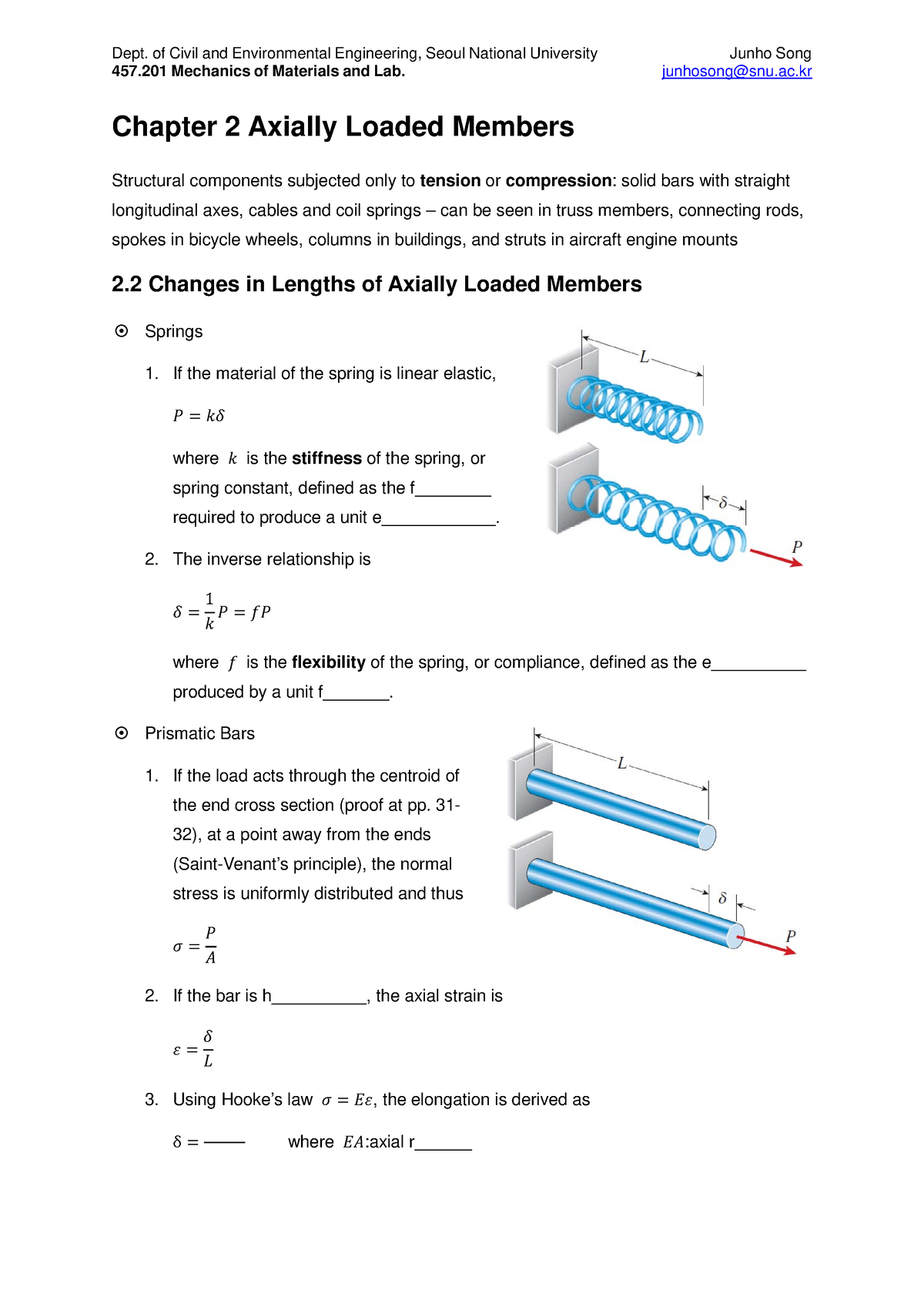 Chapter 02 - Mechanics Of Deformable Bodies - 457 Mechanics Of ...