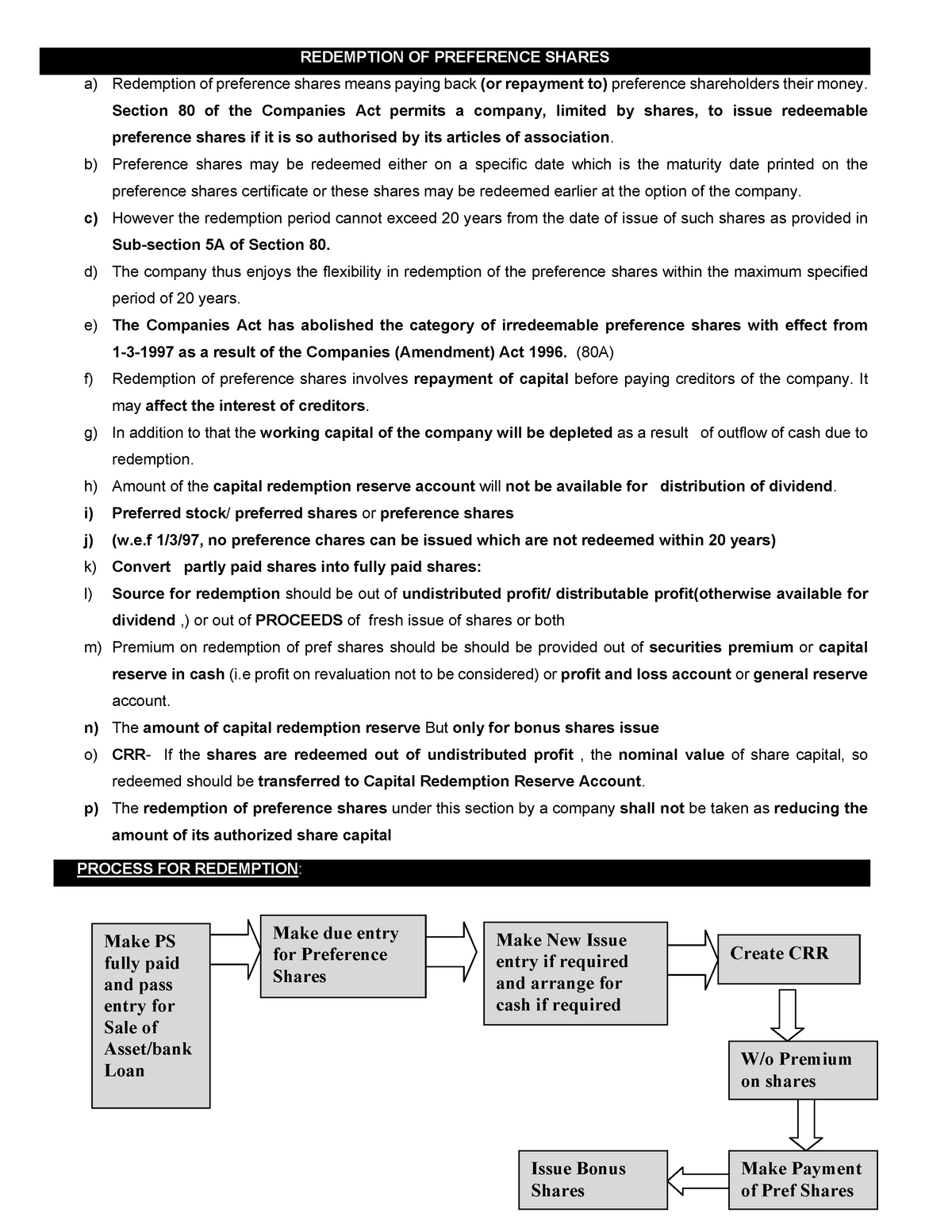 preference-shares-notes-company-accounts-studocu