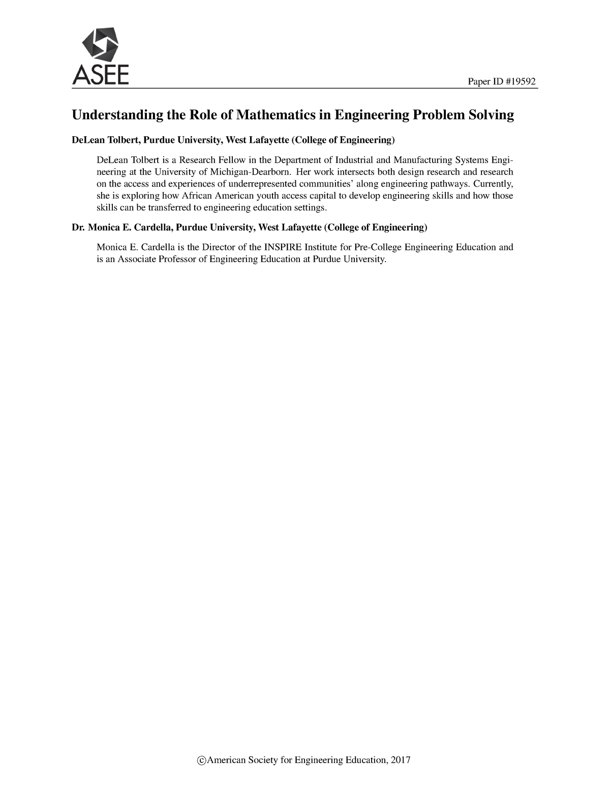 role of mathematics in engineering essay