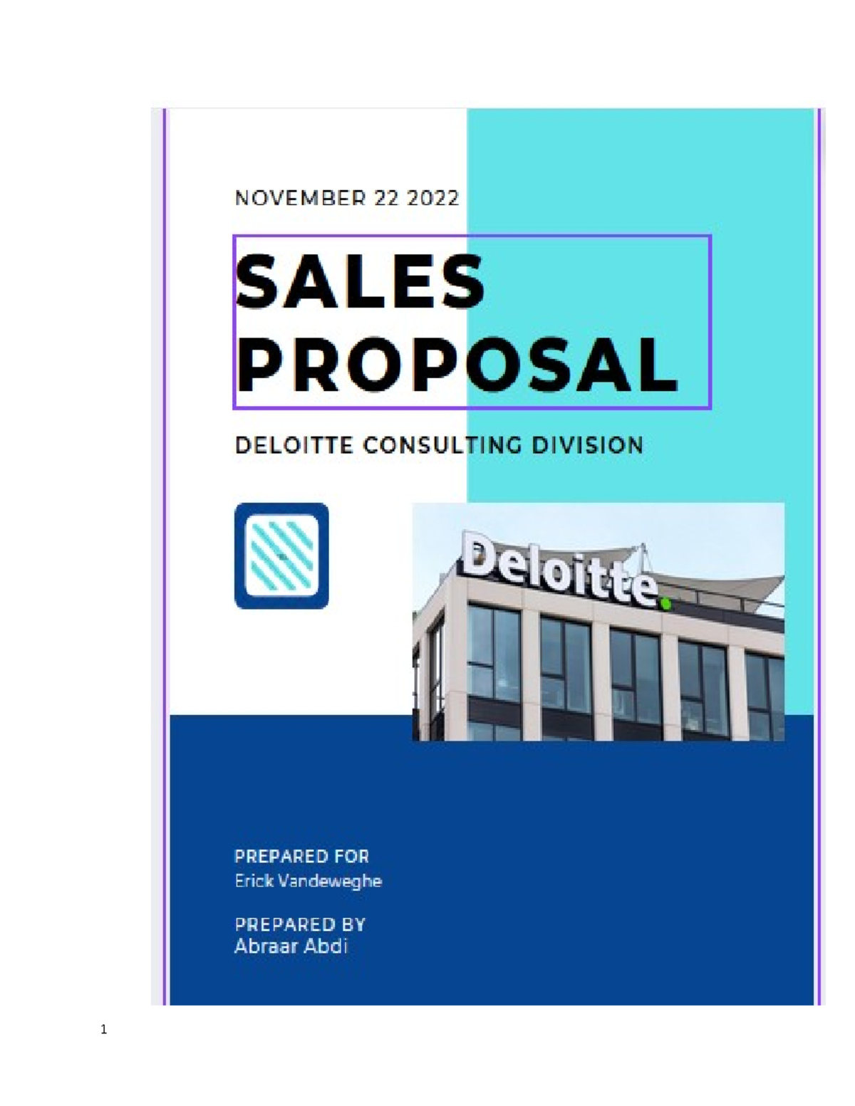 Sales Proposals W Suite 200 Toronto ON M5H 0A Professor Irene   Thumb 1200 1553 