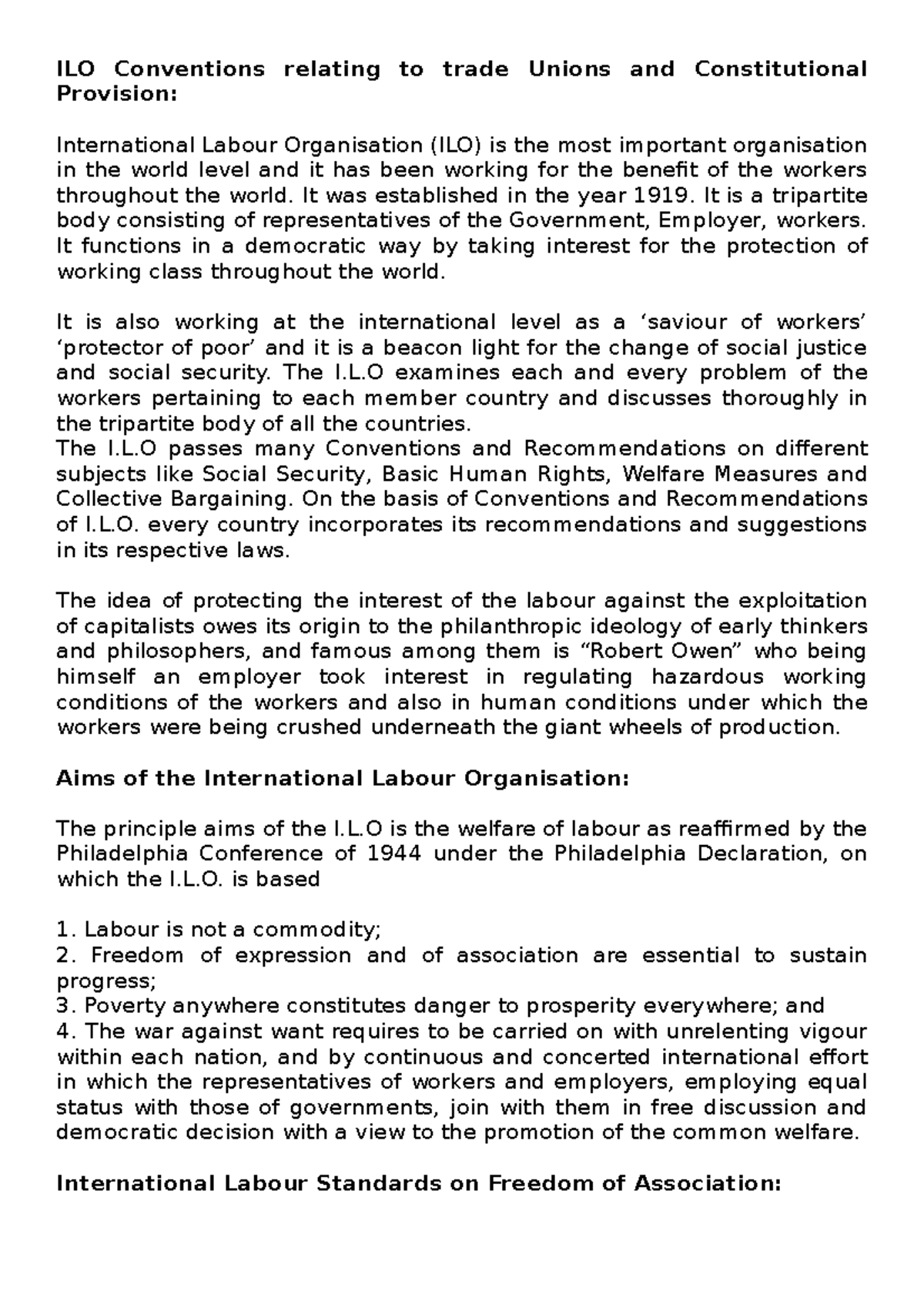 international-labour-organisation-from-labour-law-1-ilo-conventions