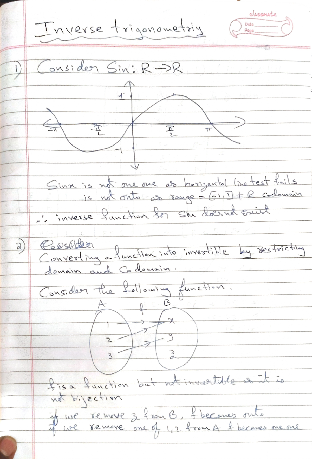 ITF concepts part 1 - Mathematics: Analysis and Approaches HL - Studocu