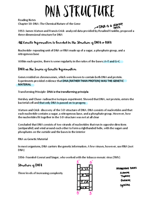 Genetics Chapter 5 Notes Extensions and Modifications - Reading Notes ...