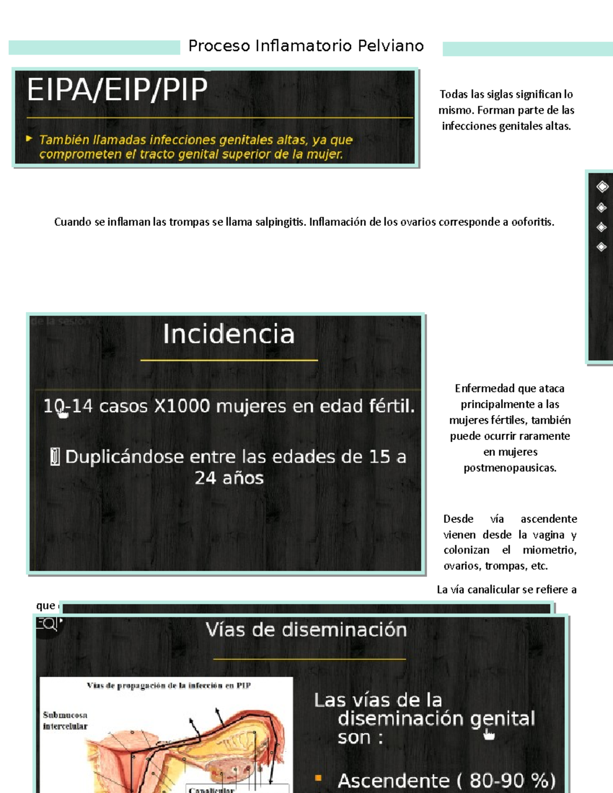 Proceso Inflamatorio Pelviano - Forman Parte De Las Infecciones ...