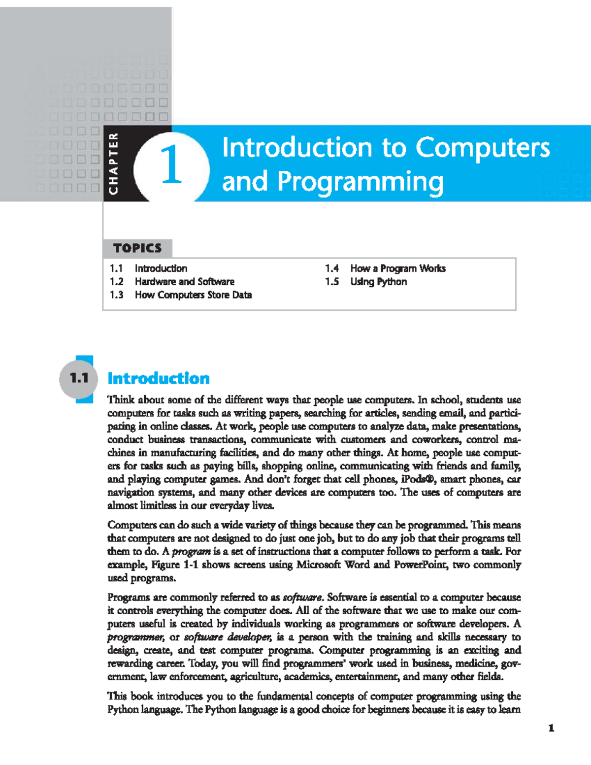 CP1401 CP5639 Lecture 01 Reading 1 Hardware - CP1801 - Studocu