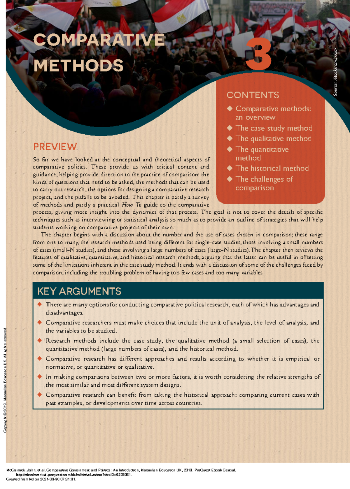 Comparative Government and Politics An Introductio - 3 comparative ...