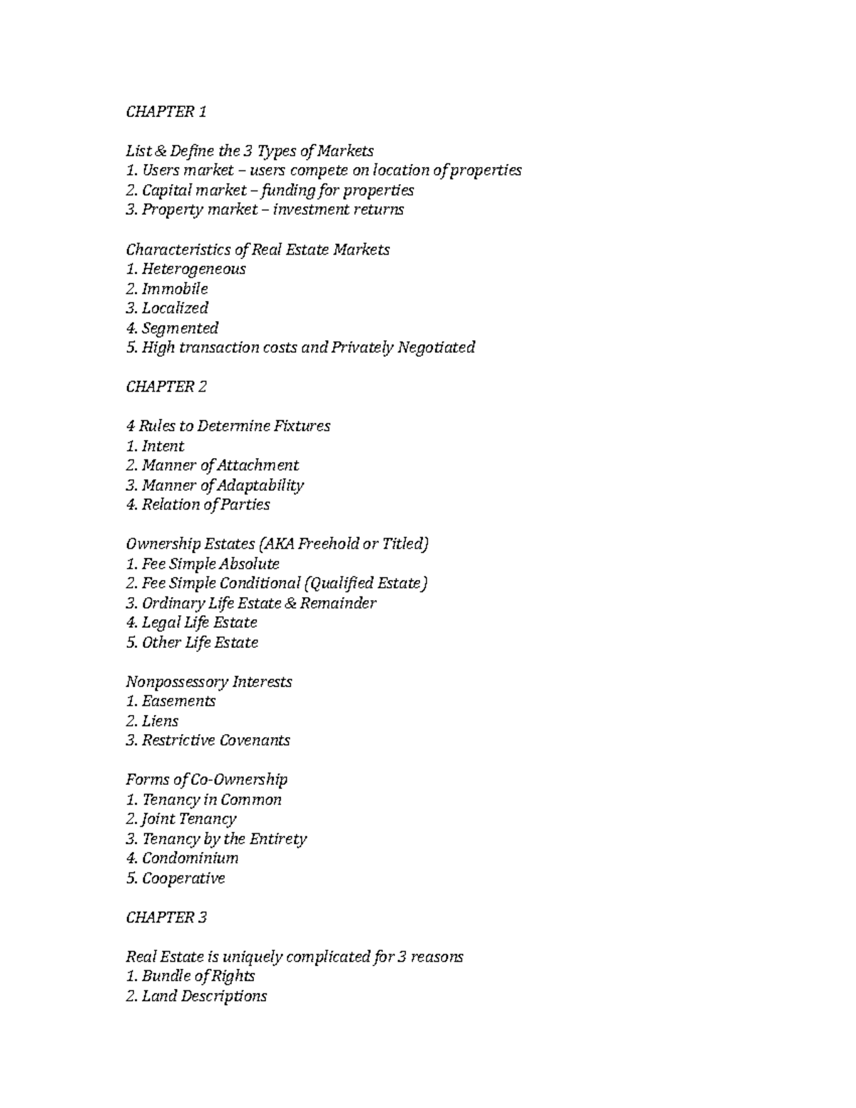 test-1-study-guide-summary-financial-management-chapter-1-list