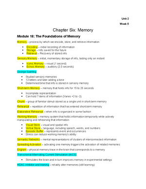Chapter 8 Notes - Motivation and Emotion - Unit 3 Week 6 Chapter Eight ...