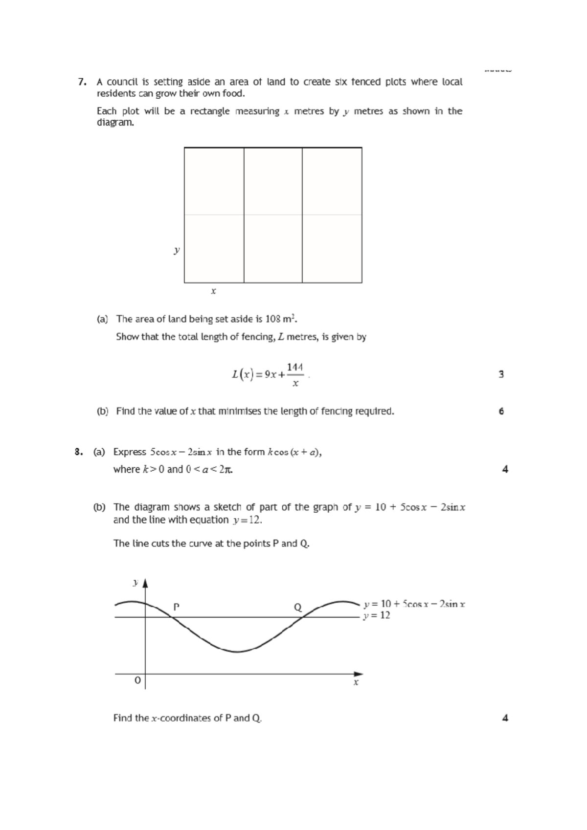 Relevant questions for revision (Math) - Studocu