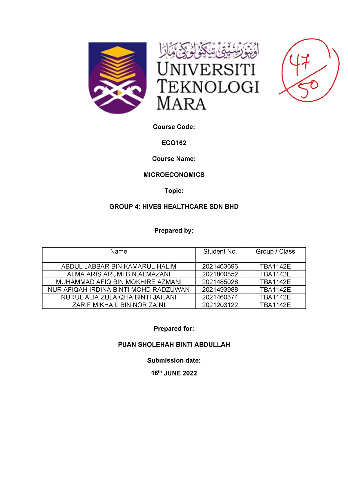 assignment accounting uitm