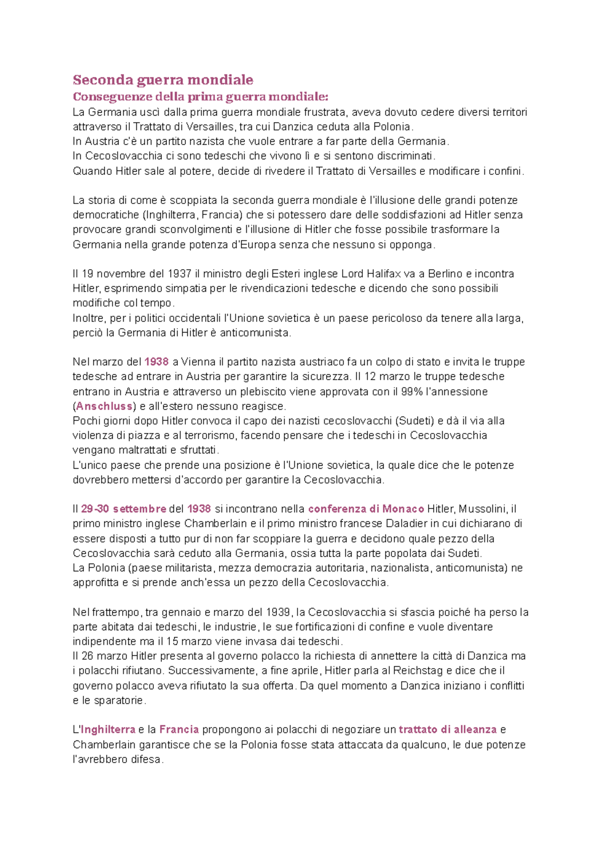 Seconda guerra mondiale - Seconda guerra mondiale Conseguenze della ...