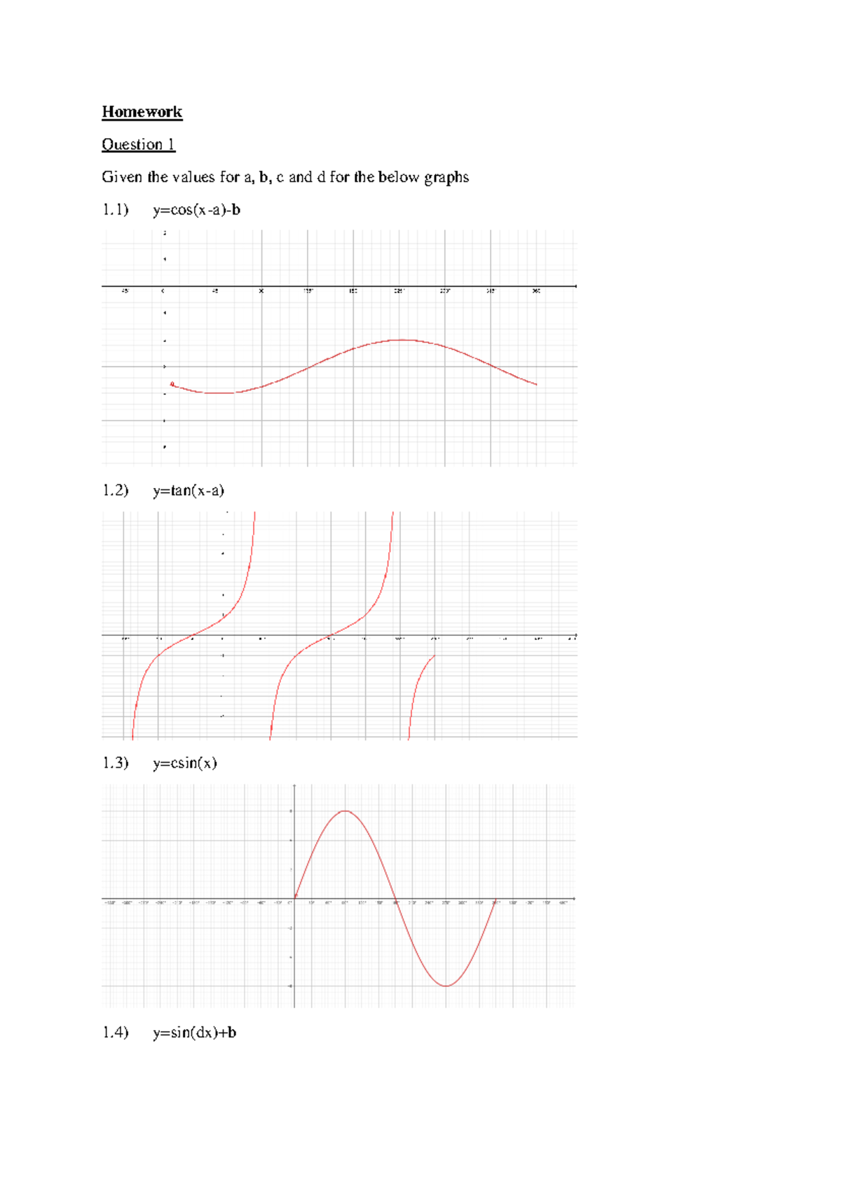 Homework 2 - Activity for micro teaching assignment - Homework Question ...