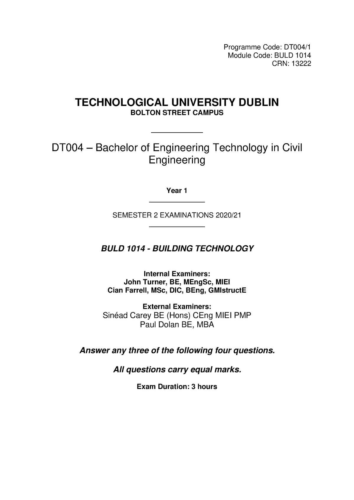 buld-1014-semester-2-exam-2020-21-programme-code-dt004-module