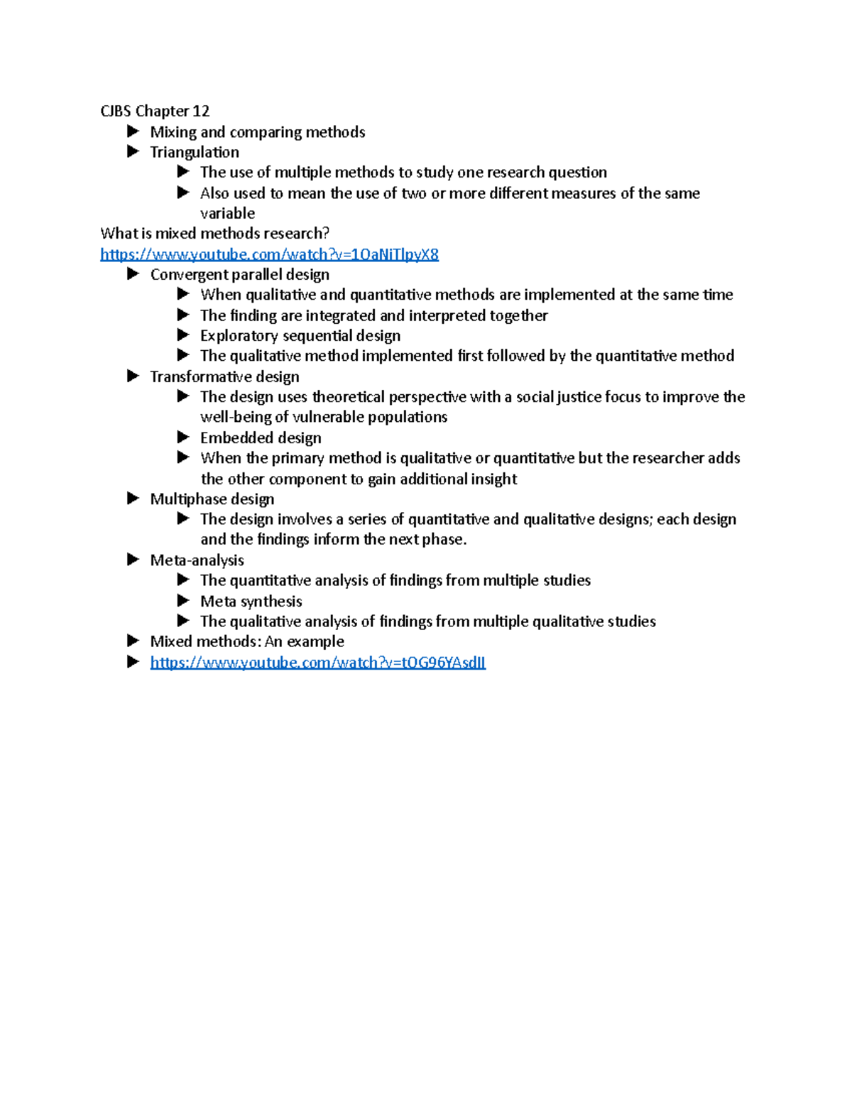 CJBS Chapter 12 - Lecture notes 4 - CJBS Chapter 12 u Mixing and ...