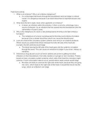 Fetal Circulation Case Study - Daisy, a 3-month-old girl, was having ...