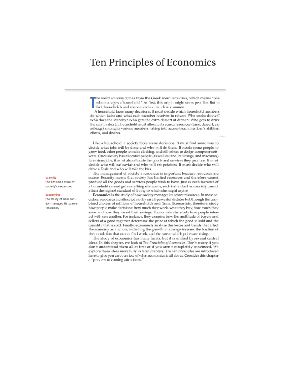 assignment on 10 principles of economics