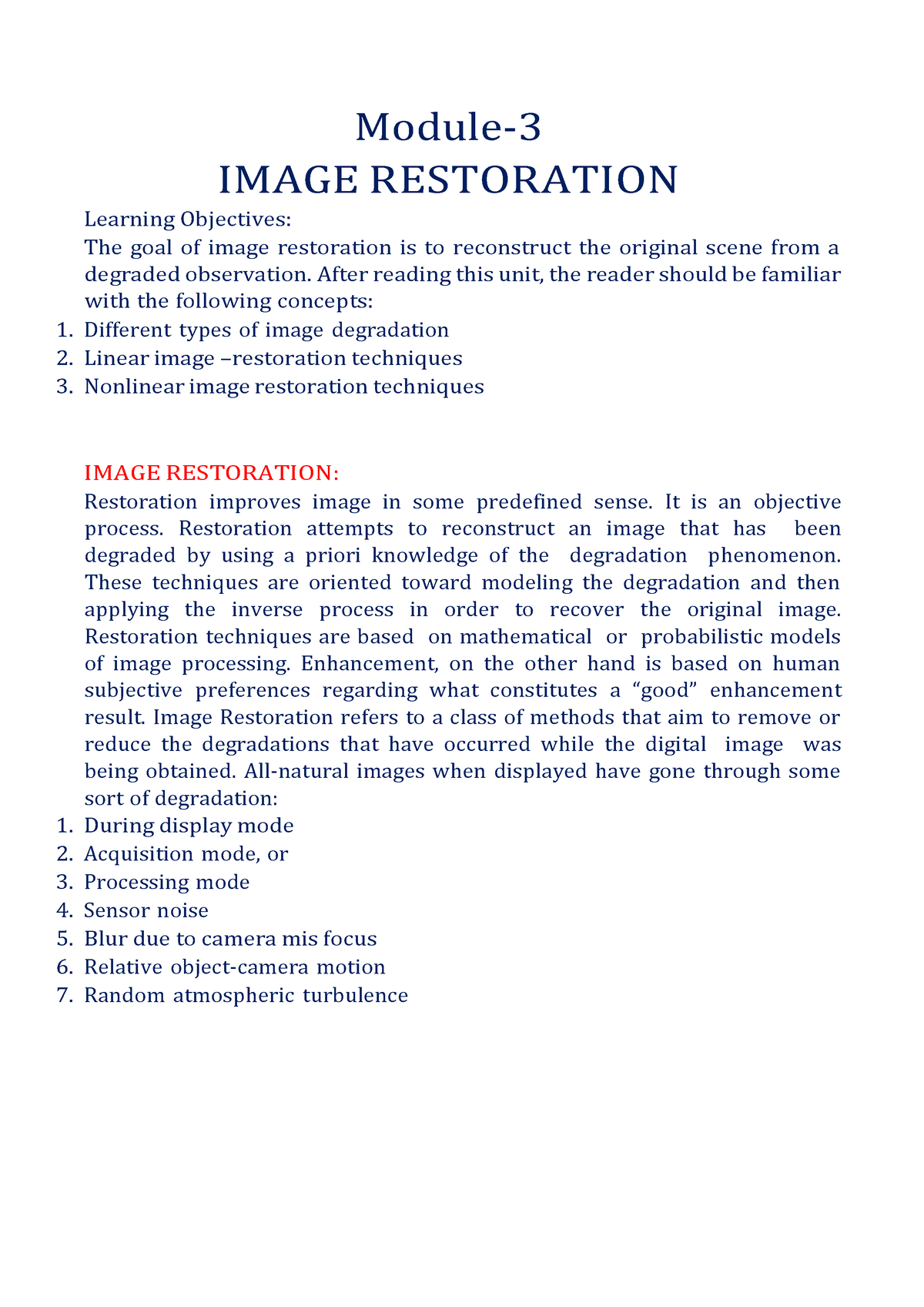 Module 03 - Notes - Artificial Intelligence - VTU - Studocu