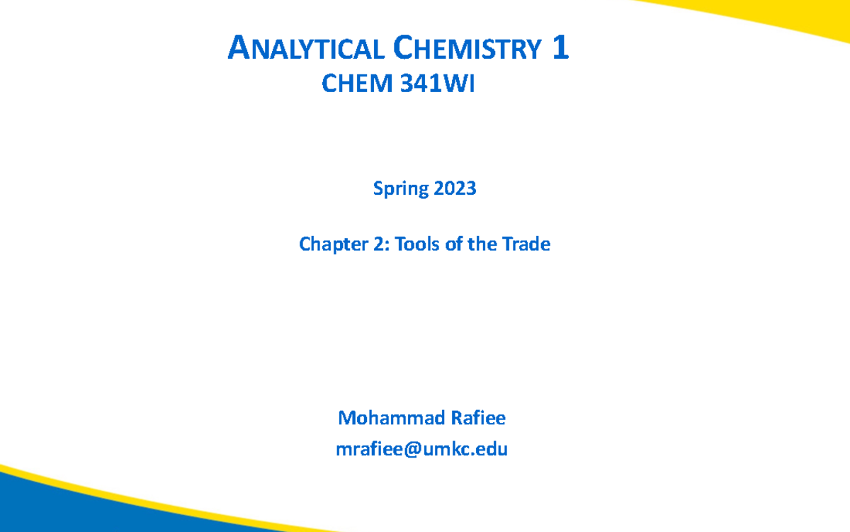 0126+Chapter+2 - Lectures Notes And Practice Problems - ANALYTICAL ...