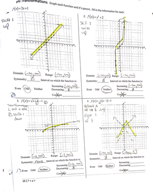 Math 3H Unit 1 Lesson 3 Assignment - NAME DATE PERIOD Unit 1 Lesson 3 ...