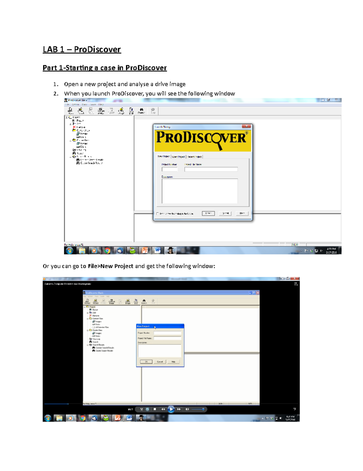 prodiscover basic checksum