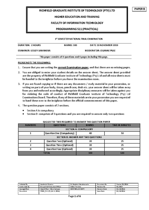 internet programming assignment