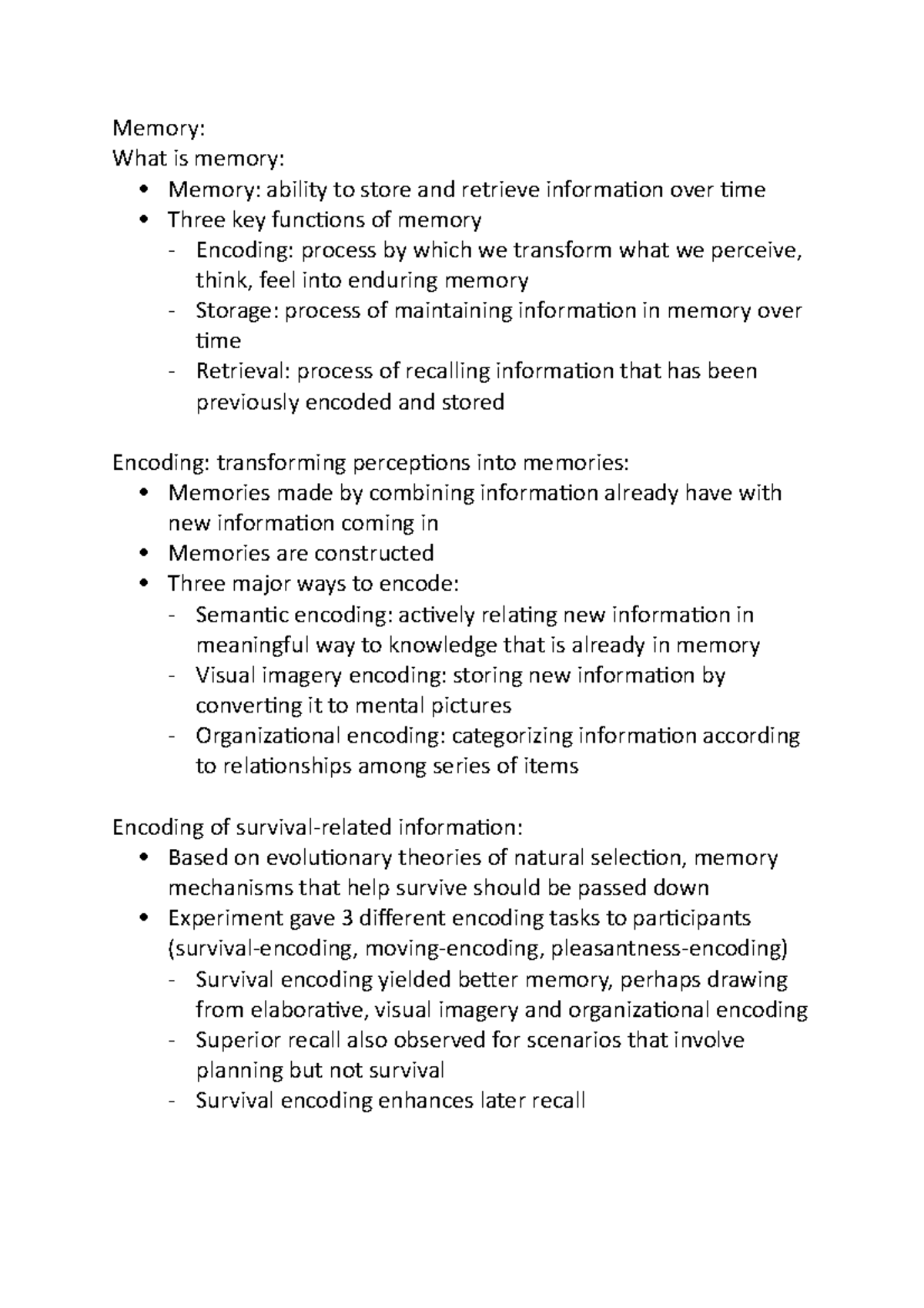 psychology-summaries-memory-what-is-memory-memory-ability-to-store