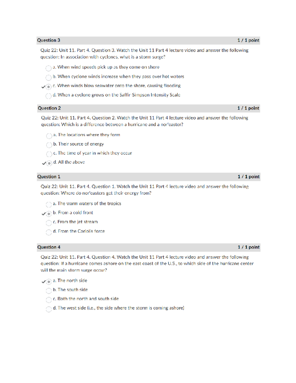 EAPS 106 Sp 24 AQ 22 Q9 - Asynch Quiz 22 - EAPS-106 - Studocu