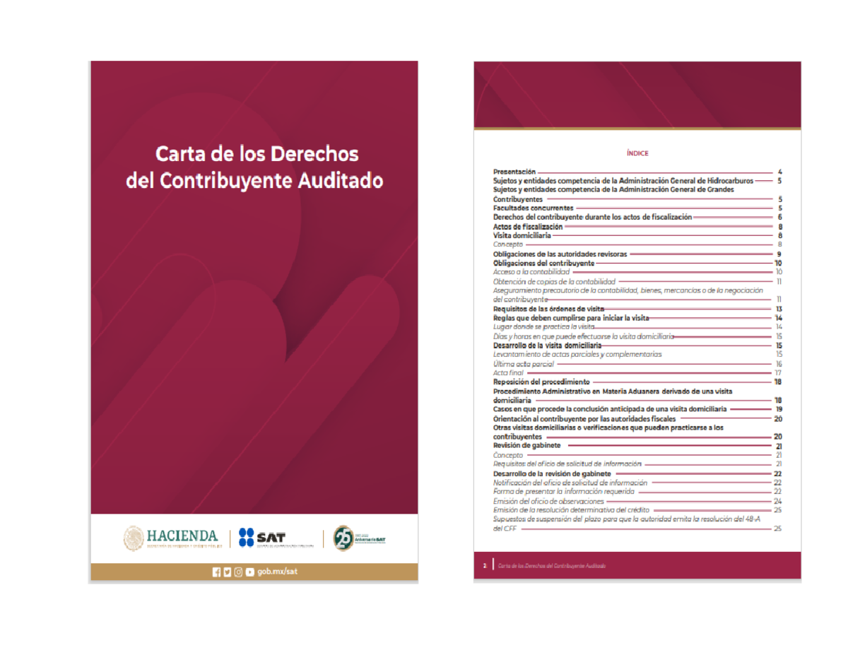 carta de derechos del - Carta de los Derechos ÍNDICE Presentación 4 del